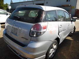 2005 TOYOTA MATRIX XR SILVER 1.8L AT Z18157